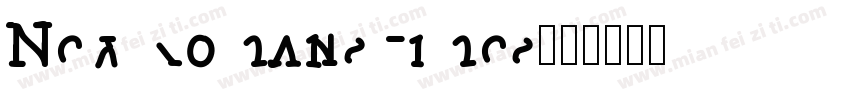 New Romans times字体转换
